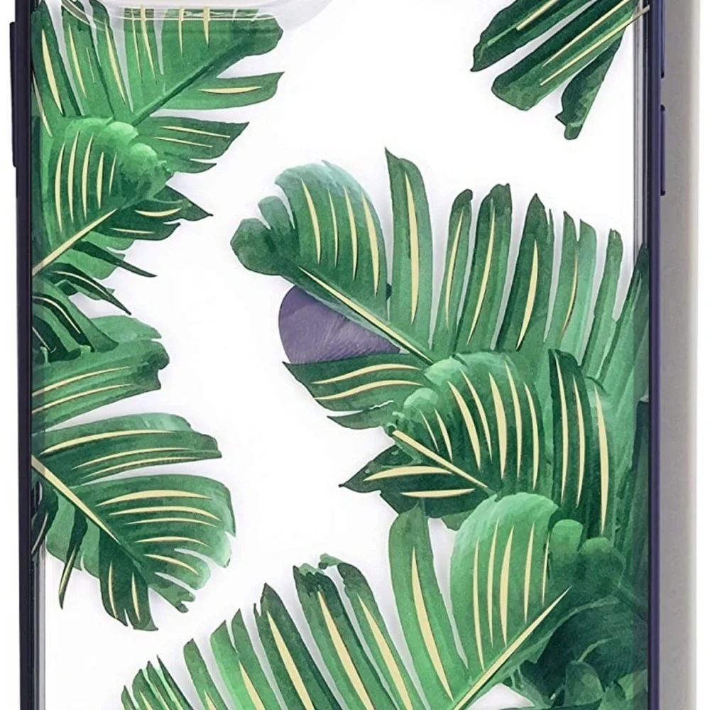 Sonix Bahamas Case for iPhone 12 /12Pro Palm Leaf Clear Cover.
